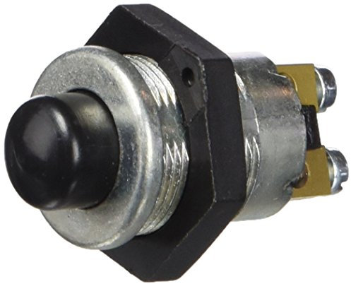 HELLA 6JF 001 571-181 Zünd-/Startschalter - Druckbetätigung - Anschlussanzahl: 2 - Schraubkontakt - geschraubt - Schließer - Bohrung-Ø: 18.5mm - Blechdicke: 10mm