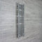 companyblue 350mm wide x 1400mm high Small Narrow Heated Towel Rail Straight Flat Chrome Bathroom Warmer Radiator Rack