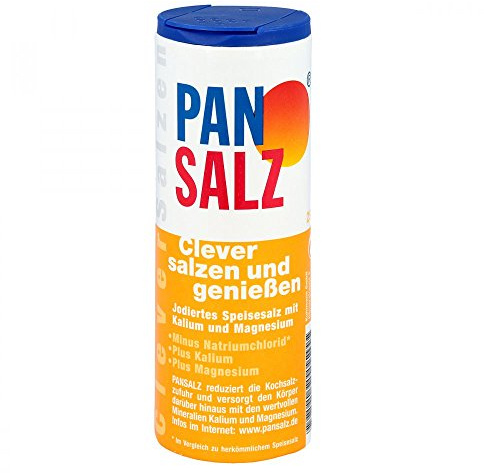 Pansalz jodiertes Speisesalz mit Calcium und Magnesium, 250 g Salz