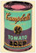 Artopweb Warhol Campbell's Soup Can, 1965-60x90 cm Decorative Panel, Papier, Bunt, 60 x 90 cm