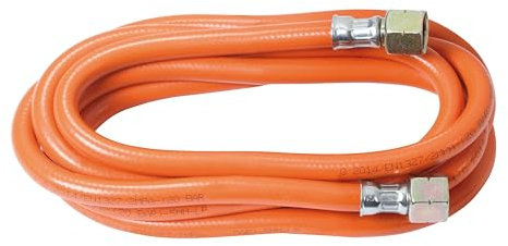 ROTHENBERGER Industrial Propangasschlauch Gasschlauch 2,5m Länge, Anschluss: 2 x G 3/8 L, EN 1327, Druck: 2 MPa (20 bar), 5 mm, 032201E