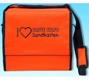 Söhngen Erste-Hilfe-Tasche Ruck-Zuck 'Sandkasten' orange