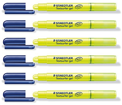 STAEDTLER Textmarker Textsurfer gel, gelb VE=6