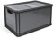 Unbekannt 64 Liter Euro Box Stapelbox Transportbox mit Deckel geschlossene Obstbox Gewerbekiste Lager