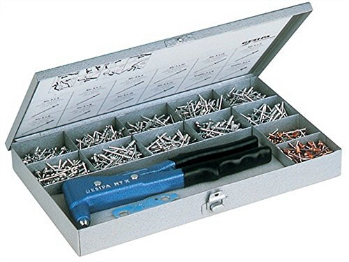 KAYSER GmbH 4000813054 BlindnietsetNiet-Box mit 12 Nietsorten