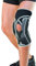 Mueller Hg80 Kniebandage mit Gelenk, schwarz/grau Gr.L