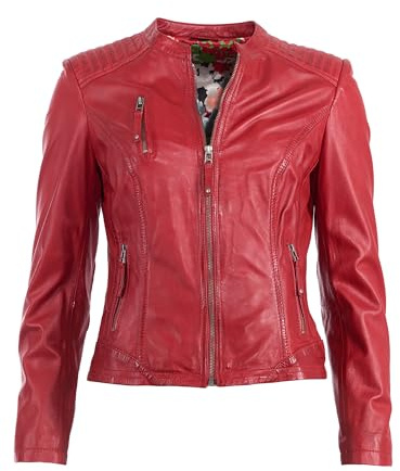 JCC Lederjacke 12530 Rot