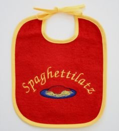Lätzchen 25/30 Babylatz Bindelatz (Spaghetti-Lätzchen)