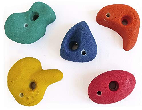 Gartenpirat Klettersteine Set klein 5-teilig mit Drehsicherung Mehrfarbig