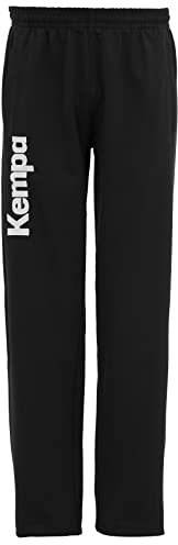 Kempa Torwart-Hose für Handball-Spieler, Torhüter-Hose, Sporthose für Handball-Torhüter, Unisex für Herren, Damen, Jugendliche, Kinder, schwarz