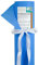 Sensalux Tischdeckenrolle, stoffähnliches Vlies, Standard 100 by Oeko-TEX® - Klasse I Zertifiziert, 1,50m x 25m, Hellblau
