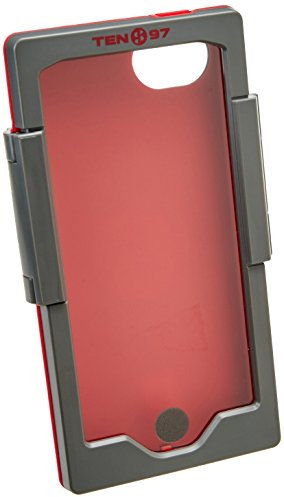 Ten 97 M550 Supporto da Bici per Apple Iphone 5, Colore Antracite/Rosso
