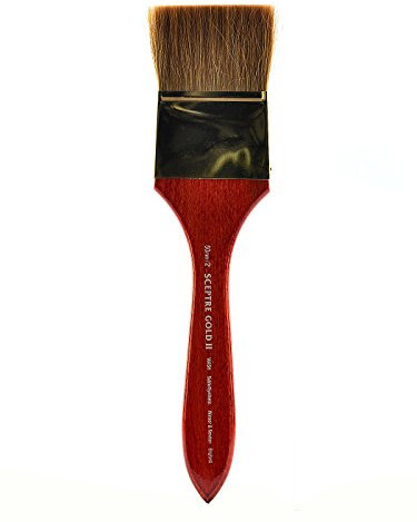 Winsor & Newton Size 50mm Sceptre Gold Ii Watercolour Wash Brush