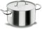 Lacor Chef-Classic 50037 - Cacerola alta con tapa, Acero Inoxidable 18/10, 36 cm