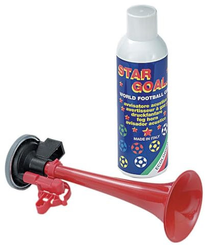 Start 300 ml akustisches Warnset in Blisterverpackung — Hochdruck-Gashorn für Notfälle, Sportveranstaltungen, Bootfahren und Sicherheitswarnungen