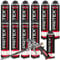 Pistolenschaum Set 10 x 750ml PU Schaum inkl. Pistolenreiniger 500ml + Schaumpistole Bauschaum Montageschaum