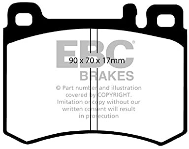 EBC Brakes DP681 Blackstuff Brake Pads