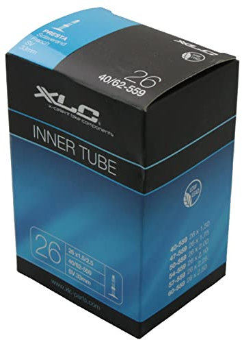 XLC Fahrradschlauch 261-S40 26 x1.5/2.5 40/62-559 SV 32 mm