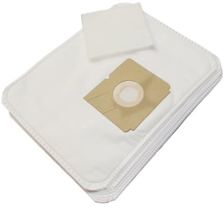 JaTop 10 Staubsaugerbeutel kompatibel mit Swirl A07 / A 07, geeignet für Progress Diamant D 610, 710, 800, 812, 850, 1400 Filtertüten (613_10)