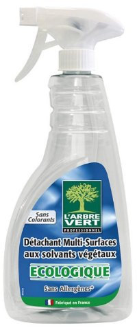 Détachant multi-surfaces aux solvants végétaux - 740 ml - Gamme Professionnelle - L'ARBRE VERT