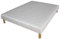 Promo Matelas - Sommier Tapissier À Ressorts + Jeu de Pieds offerts - Blanc - 140 X 190 Cm
