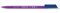 STAEDTLER 326-6 Fasermaler Noris Club, circa 1.0 mm, auswaschbar, 10 Stück im Kartonetui, violett