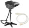ShopHair Pack lave-tête coiffure Black avec douchette, SINK, Acier inoxydable, taille unique, Moderne, Multicolore, 1 hole