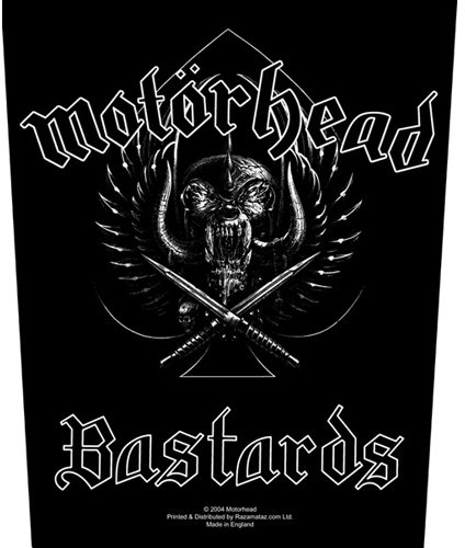 Motörhead - Rückenaufnäher Bastards (in 23,5 cm x 20 cm)