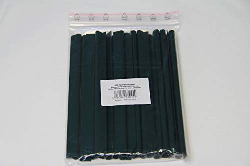 ABZ-ZaunvertriebABZ-Zaunvertrieb Klemmleisten OMEGA in gruen 19 cm, zur Befestigung von Sichtschutz an Zaun für Dopppelstabmatten 20 Stueck, Made in Germany