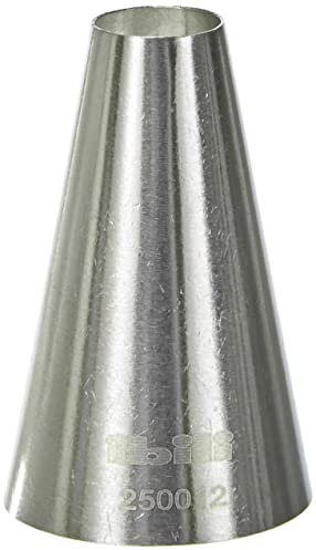 IBILI BOQUILLA Redonda, Acciaio Inossidabile, Argento, 12 MM H 50 MM
