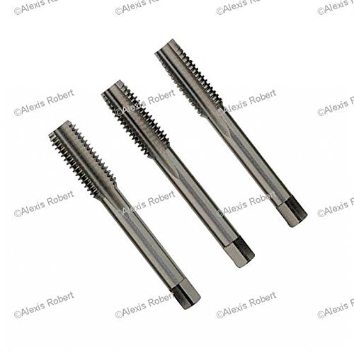 Tivoly 1050051030050 Jeu de 3 Tarauds Main Hss, Din T Line Ø M3*50