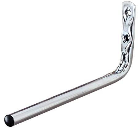 Alberts 802097 Wandhaken | wahlweise in verschiedenen Ausführungen | gerade | galvanisch blau verzinkt | Durchmesser Ø12 mm | 175 x 70 mm