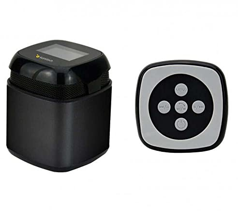 Sunstech SPUBT710BK - Altavoz con Bluetooth (micrófono, FM, SD, USB, AUX-In, 3 W RMS) color negro