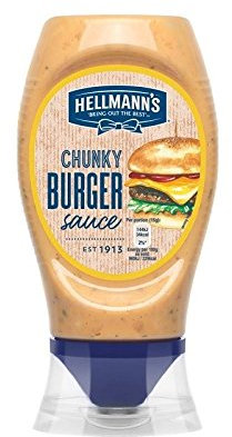 Grueso 250Ml Salsa De La Hamburguesa De Hellmann - Paquete de 6