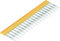 Weidmüller 4032248535293 - Raccordo trasversale ZQV 2.5/20, per morsetto di serie