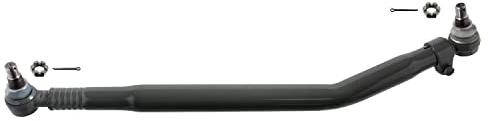 febi bilstein 17259 Lenkstange mit Kronenmuttern und Splinten, vom Lenkgetriebe zur 1. Vorderachse, 1 Stück