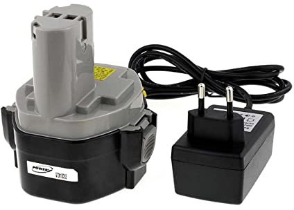 Batterie pour Makita type 1434 Li-Ion chargeur inclu 1750mAh cellules japonaises, 14,4V, Li-Ion