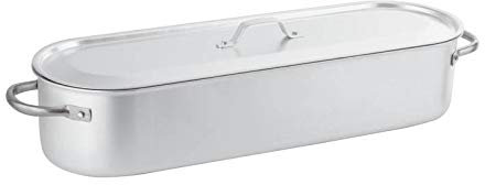 Poissonniere Grille+Couvercle S. 6100 Aluminium