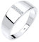 DIAMORE Ring Damen Basic Bandring Diamant (0.015 ct.) in 925 Sterling Silber