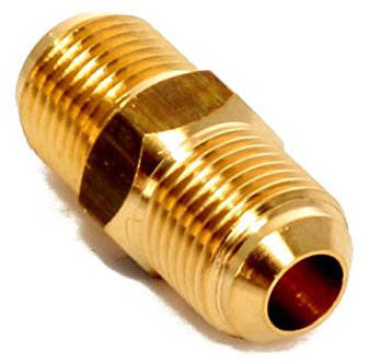 Klimaanlage Split Verbindungsnippel Messing für 1/4 Zoll Rohr