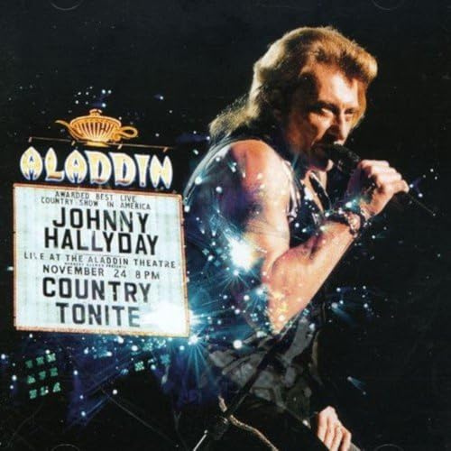 Johnny Hallyday live at the Aladdin Theatre