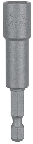 Bosch Professional Steckschlüssel für Sechskantschrauben (Schlüsselweite: 5/16, Länge: 65 mm), 2608550563, Blau