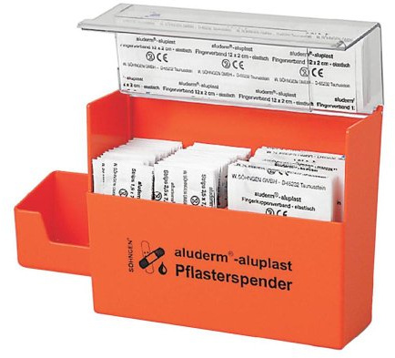 Nachfüllset Spender 12 x 2 cm Aluderm-Aluplast