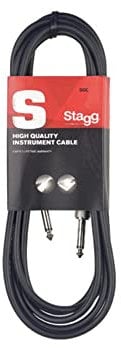 Stagg instrumento SGC10 10 m S Series al teléfono Cable de teléfono, Derecho - Estándar