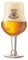 Verre de bière belge Triple Karmeliet 25 cl