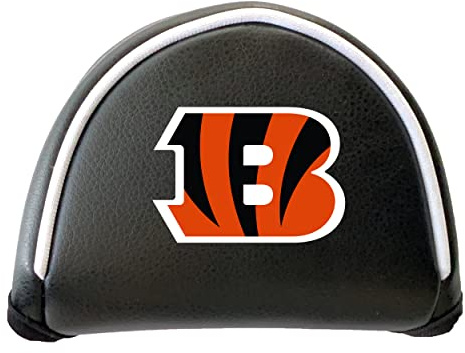 Team Golf NFL Putter Cover - Mallet Printed, Fits Most Mallet Putters, Easily Slips on and Secures with Hook-and-Loop Fastener Closure