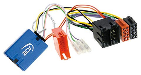 ACV Electronic Adaptateur de commande au volant d'autoradio Kenwood pour Renault Megane 3 Clio 3 Twingo 2