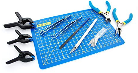 Modelcraft 15-Piece Craft and Model Tool Set