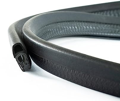EUTRAS [5 m] KSD2002 - Joint de porte de voiture - tient sans colle - joint en caoutchouc parfait pour les portes de voiture, le coffre et le hayon - meilleure qualité industrielle allemande