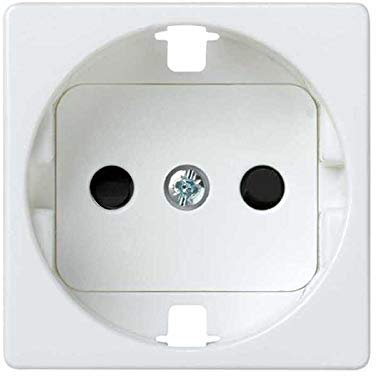 Simon 2700041-060 - Tapa Schuko Blanca Antibacterias
